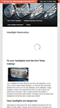 Mobile Screenshot of headlightguru.com